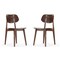 Flash Furniture Verona Commercial Grade Solid Wood Dining Chairs w/Curved Oval Backrests in Antique Copper, 2PK 2-XU-CH10367-3-ANTCPR-GG - alternate 1